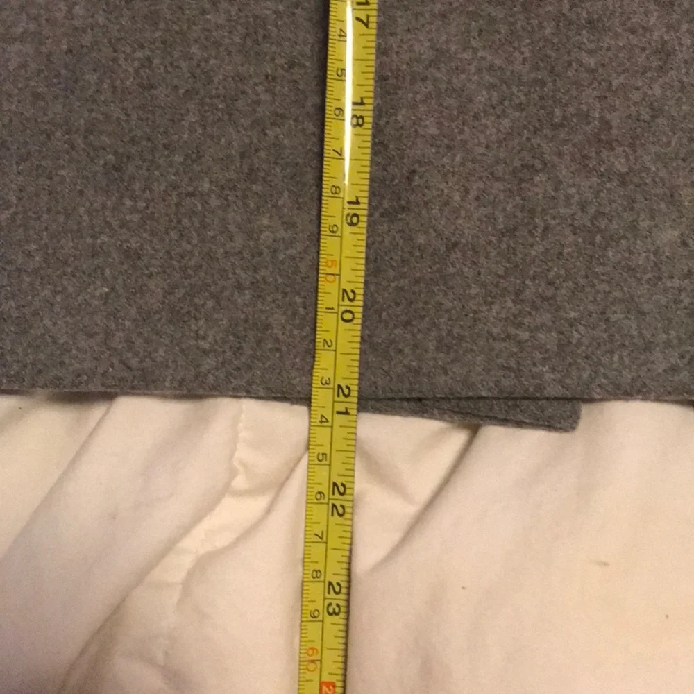 J. Crew gray pencil skirt size 2